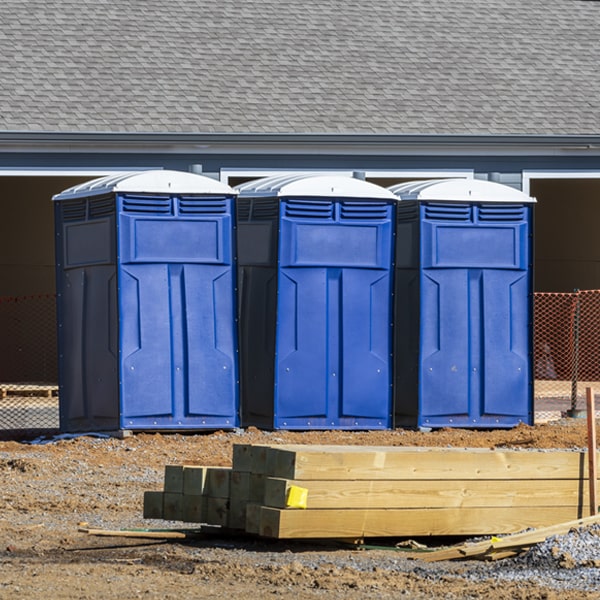 can i customize the exterior of the portable restrooms with my event logo or branding in Prairie Grove Arkansas